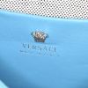 Sac bandoulière Versace Ryder petit modèle en cuir bleu - Detail D5 thumbnail
