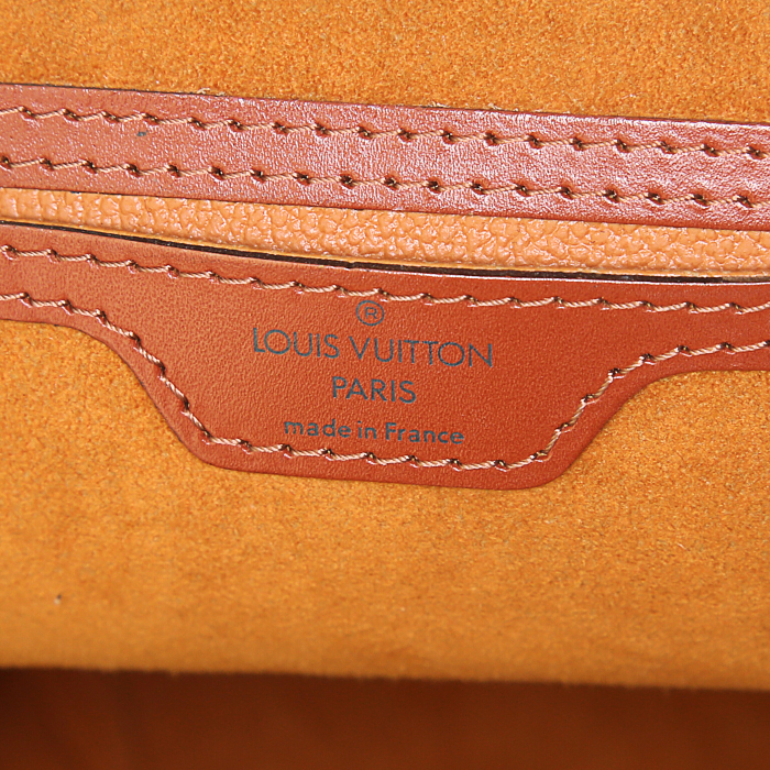 Louis Vuitton Mabillon backpack in brown epi leather - Detail D3