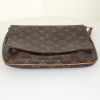 Louis Vuitton Musette Tango shoulder bag in brown monogram canvas and natural leather - Detail D4 thumbnail