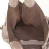 Louis Vuitton L handbag in taupe mahina leather - Detail D2 thumbnail