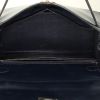 Bolso de mano Hermes Kelly 28 cm en cuero box azul oscuro - Detail D3 thumbnail