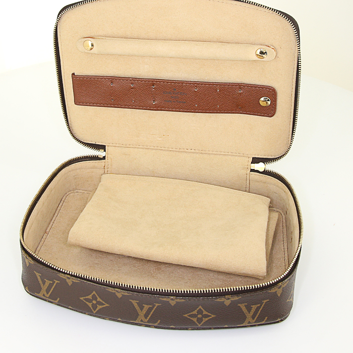 Caja de joyas Louis Vuitton Boite à bijoux en lona Monogram revestida - Detail D2