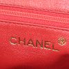 Bolso de mano Chanel Vintage en satén negro y cuero negro - Detail D3 thumbnail