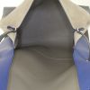 Borsa Celine All Soft in pelle blu e nera e camoscio beige - Detail D2 thumbnail