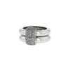 Chaumet Duo ring in white gold and diamonds - 00pp thumbnail