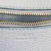 Celine Tie Bag handbag in Bleu Pale grained leather - Detail D3 thumbnail