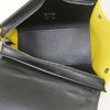 Celine Trapeze mini handbag in beige, yellow and black tricolor leather - Detail D3 thumbnail