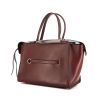 Celine small model handbag in burgundy leather - 00pp thumbnail