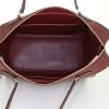 Celine small model handbag in burgundy leather - Detail D2 thumbnail