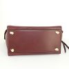 Celine small model handbag in burgundy leather - Detail D4 thumbnail