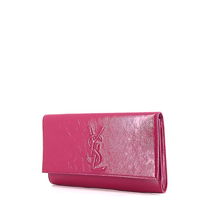  YSL Yves Saint Laurent Belle de Jour Clutch de cuero