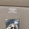 Bolsa de viaje Hermes Haut à Courroies - Travel Bag en cuero togo marrón etoupe - Detail D3 thumbnail