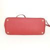 Bolso de mano Prada Galleria modelo grande en cuero saffiano rojo - Detail D5 thumbnail