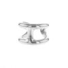 Hermès Osmose ring in silver - 00pp thumbnail