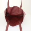 Shopping bag Hermes Double Sens modello piccolo in pelle Swift bicolore rosa e rosso H - Detail D3 thumbnail