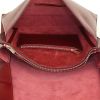 Celine Blade handbag in burgundy leather - Detail D2 thumbnail