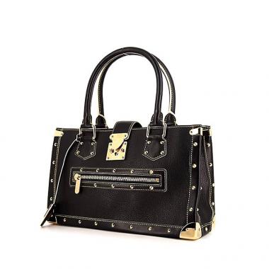Louis Vuitton Le Fabuleux handbag in black suhali leather