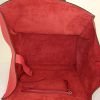 Celine Phantom large model shopping bag in red leather - Detail D2 thumbnail