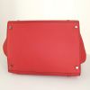 Celine Phantom large model shopping bag in red leather - Detail D4 thumbnail