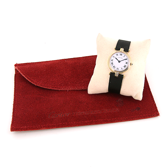 Montre Cartier Trinity en 3 ors Vers  1990 - Detail D2