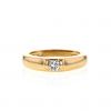 Chaumet Gioia ring in yellow gold and diamond - 360 thumbnail