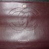 Chanel Timeless Maxi Jumbo handbag in black quilted grained leather - Detail D5 thumbnail