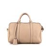Louis Vuitton Speedy Sofia Coppola bag worn on the shoulder or carried in the hand in beige grained leather - 360 thumbnail