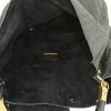 Saint Laurent Roady handbag in black ostrich leather - Detail D2 thumbnail