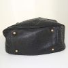 Saint Laurent Roady handbag in black ostrich leather - Detail D4 thumbnail