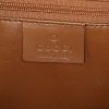 Borsa bisaccia Gucci Gucci Vintage in tela monogram beige e pelle marrone - Detail D3 thumbnail