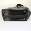 Celine Vintage shoulder bag in black leather - Detail D4 thumbnail