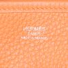 Bolso bandolera Hermes Evelyne modelo mediano en cuero togo naranja - Detail D3 thumbnail