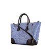 Borsa Louis Vuitton in pelle Epi blu e pelle nera - 00pp thumbnail