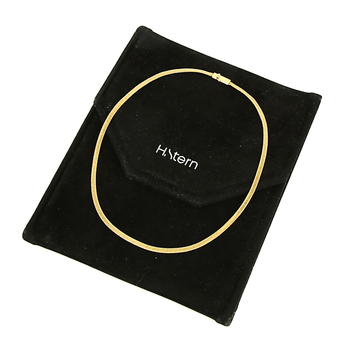 Collier souple H. Stern en or jaune et diamants - Detail D2