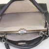 Fendi Peekaboo Selleria large model handbag in grey grained leather - Detail D3 thumbnail
