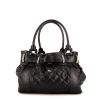Burberry handbag in black quilted leather - 360 thumbnail