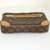 Louis Vuitton Marly pouch in brown monogram canvas and natural leather - Detail D4 thumbnail