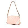 Louis Vuitton Pochette accessoires pouch in varnished pink patent leather and natural leather - 00pp thumbnail