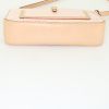 Louis Vuitton Pochette accessoires pouch in varnished pink patent leather and natural leather - Detail D4 thumbnail