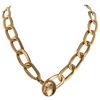 Pomellato Narciso necklace in pink gold and quartz - 00pp thumbnail