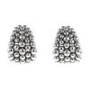 Boucheron Grains de Raisins earrings for non pierced ears in white gold - 00pp thumbnail