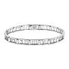 Articulated Tiffany & Co Atlas bracelet in white gold - 00pp thumbnail