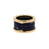 Bulgari B.Zero1 medium model ring in pink gold and lapis-lazuli, size 50 - 00pp thumbnail