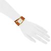 Hermes Heure H watch in gold plated Ref:  HH1.501 Circa  2000 - Detail D1 thumbnail