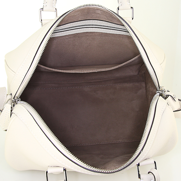 Bolso de mano Louis Vuitton Sofia Coppola en cuero beige - Detail D3