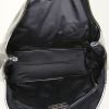 Saint Laurent shopping bag in black patent leather - Detail D2 thumbnail