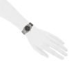 Audemars Piguet Lady Royal Oak watch in stainless steel Circa  1990 - Detail D1 thumbnail
