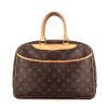 Louis Vuitton Deauville handbag in monogram canvas and natural leather - 360 thumbnail