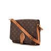 Louis Vuitton Cartouchiére large model messenger bag in monogram canvas and natural leather - 00pp thumbnail