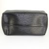 Louis Vuitton Speedy 30 handbag in black epi leather - Detail D4 thumbnail